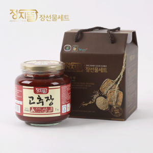 원주 정지뜰 전통 고추장,정지뜰 고추장1kg set
